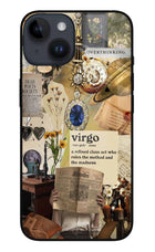 Virgo Zodiac iPhone 14 Glass Case