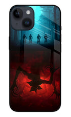Ordinary Things Downside Up iPhone 14 Glass Case