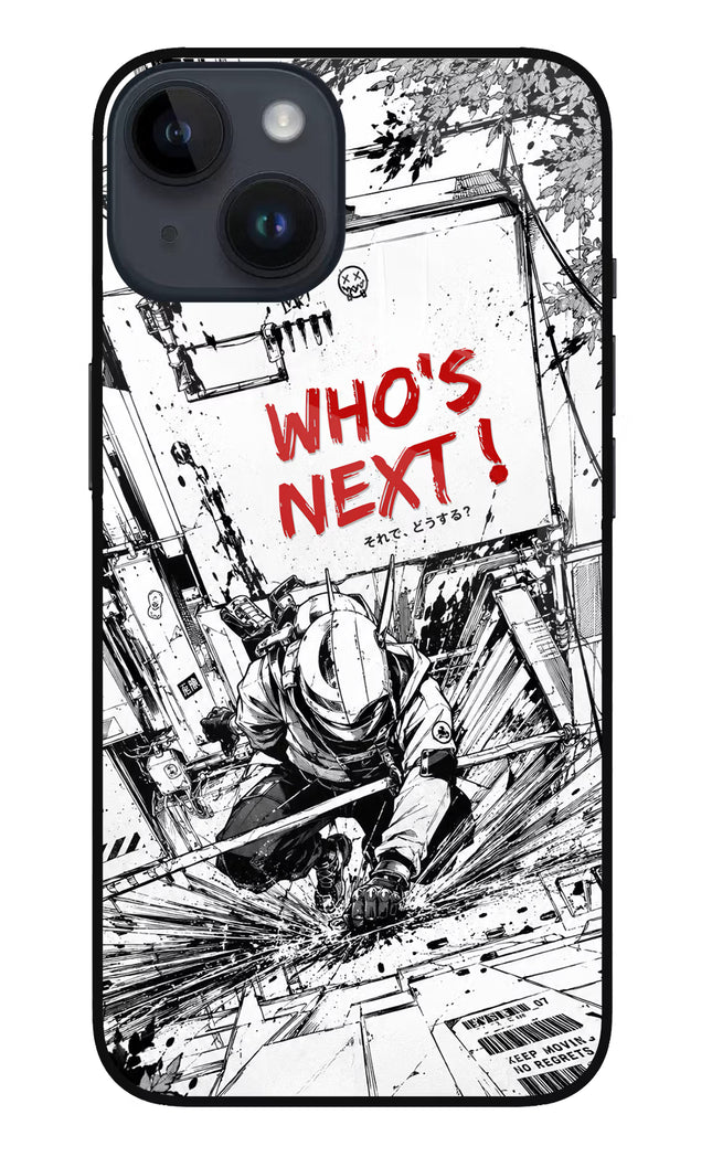 Who's Next iPhone 14 Glass Case