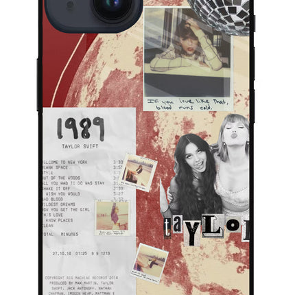 Taylor Swift iPhone 14 Glass Case