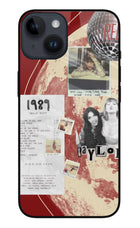 Taylor Swift iPhone 14 Glass Case