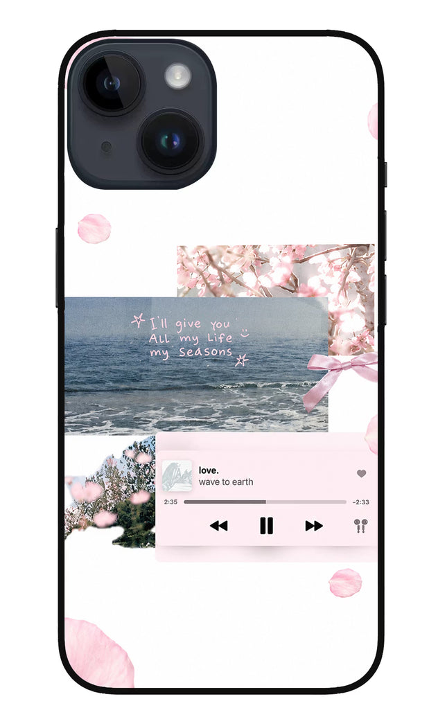 Wave to earth iPhone 14 Glass Case