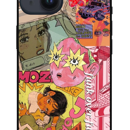 Funkover iPhone 14 Glass Case