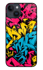 Graffiti Vibe iPhone 14 Glass Case