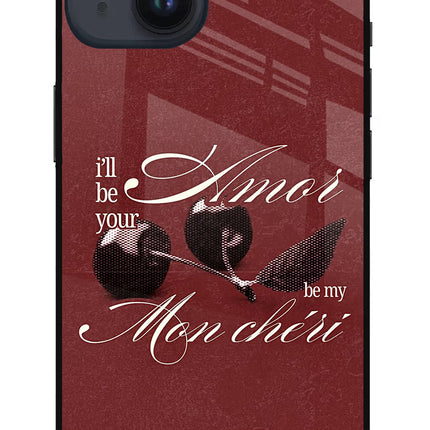 Velvet Cherry iPhone 14 Glass Case