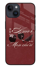 Velvet Cherry iPhone 14 Glass Case