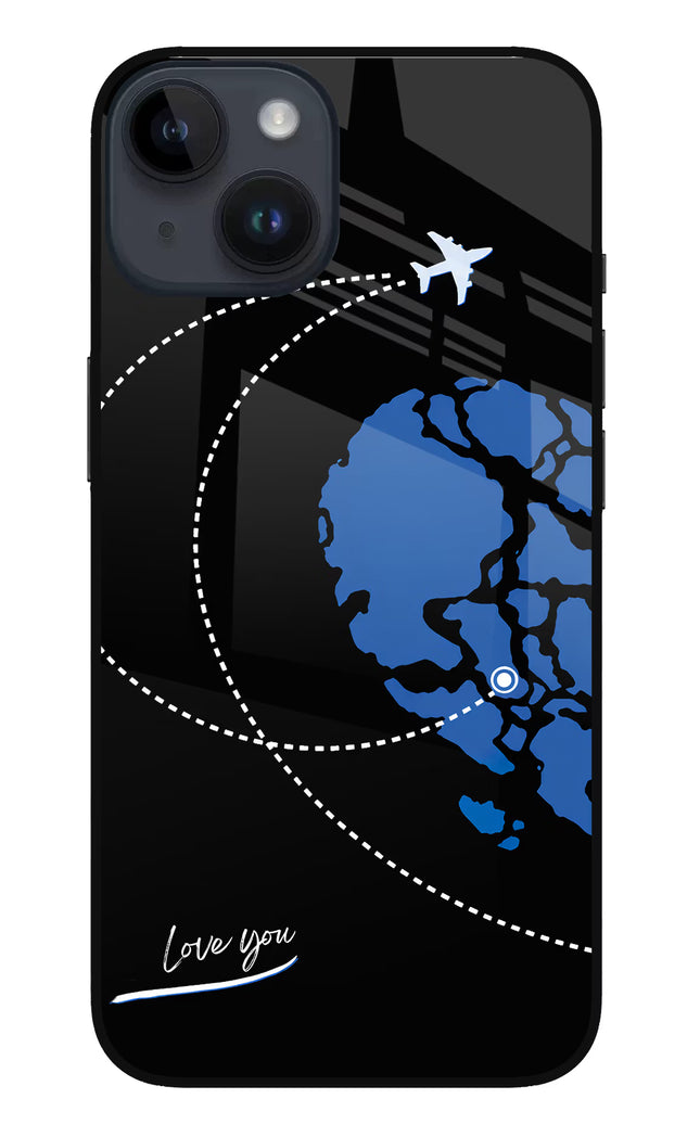 Love Orbit iPhone 14 Glass Case