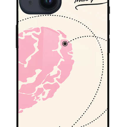 Miss Orbit iPhone 14 Glass Case
