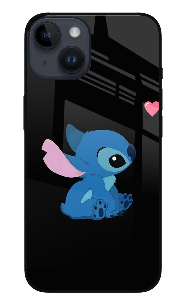 Stitch Crush iPhone 14 Glass Case