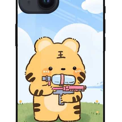 Tiger Treat iPhone 14 Glass Case