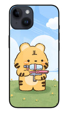 Tiger Treat iPhone 14 Glass Case