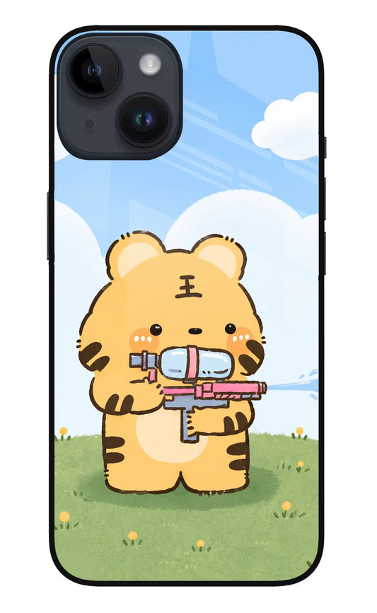 Tiger Treat iPhone 14 Glass Case