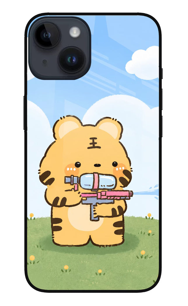 Tiger Treat iPhone 14 Glass Case