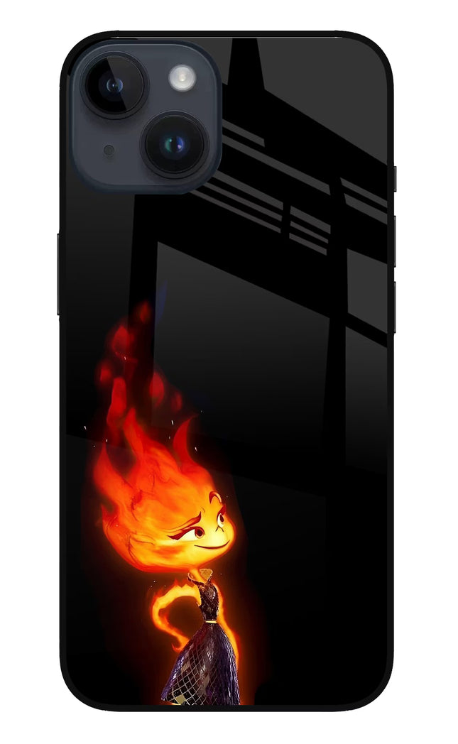 Ember Flame iPhone 14 Glass Case