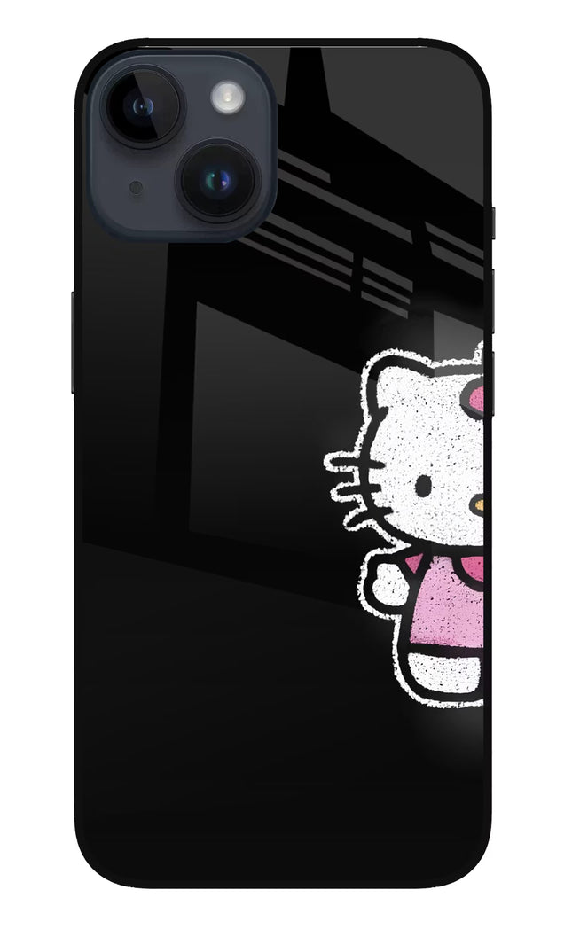 Kitty Charm iPhone 14 Glass Case