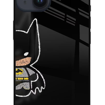 Bat Kitty iPhone 14 Glass Case