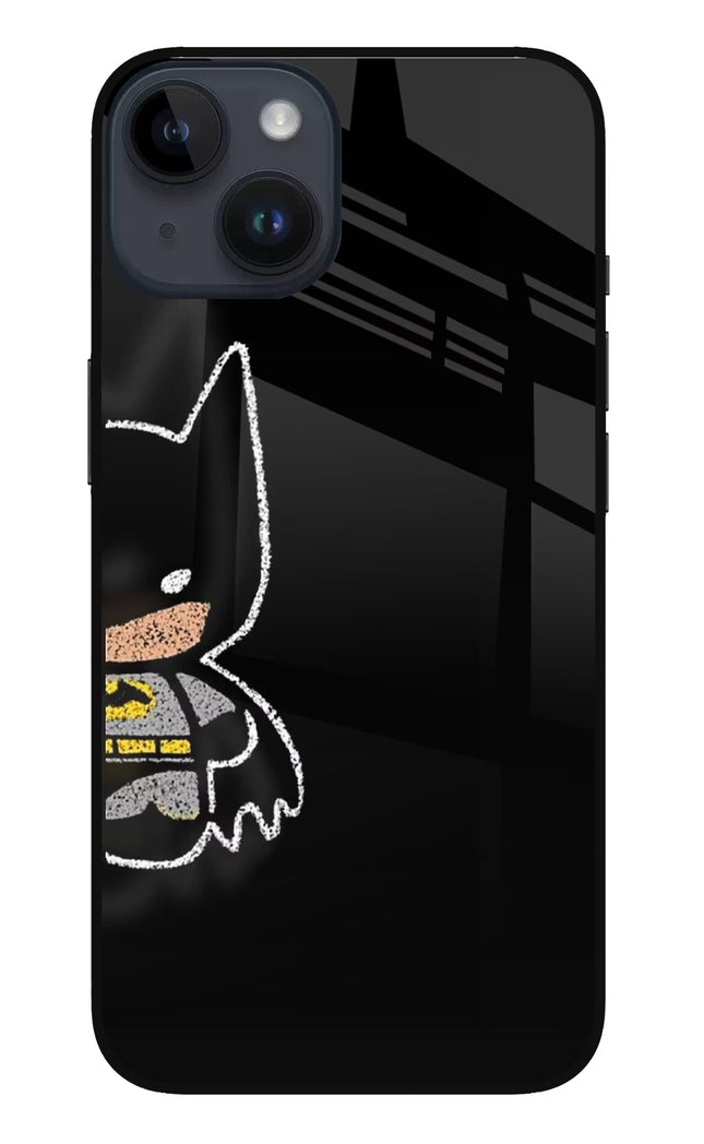 Bat Kitty iPhone 14 Glass Case