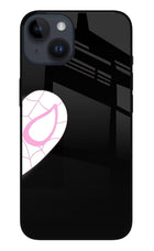 Gwen Mask iPhone 14 Glass Case