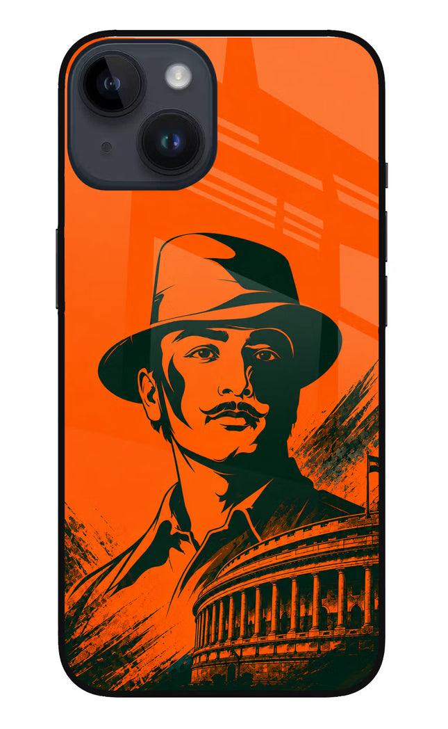 Bhagat Singh Legacy iPhone 14 Glass Case