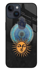 Divine Sun iPhone 14 Glass Case