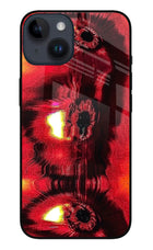 Fire Eye iPhone 14 Glass Case
