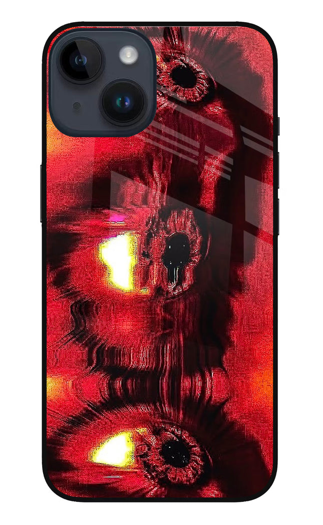 Fire Eye iPhone 14 Glass Case