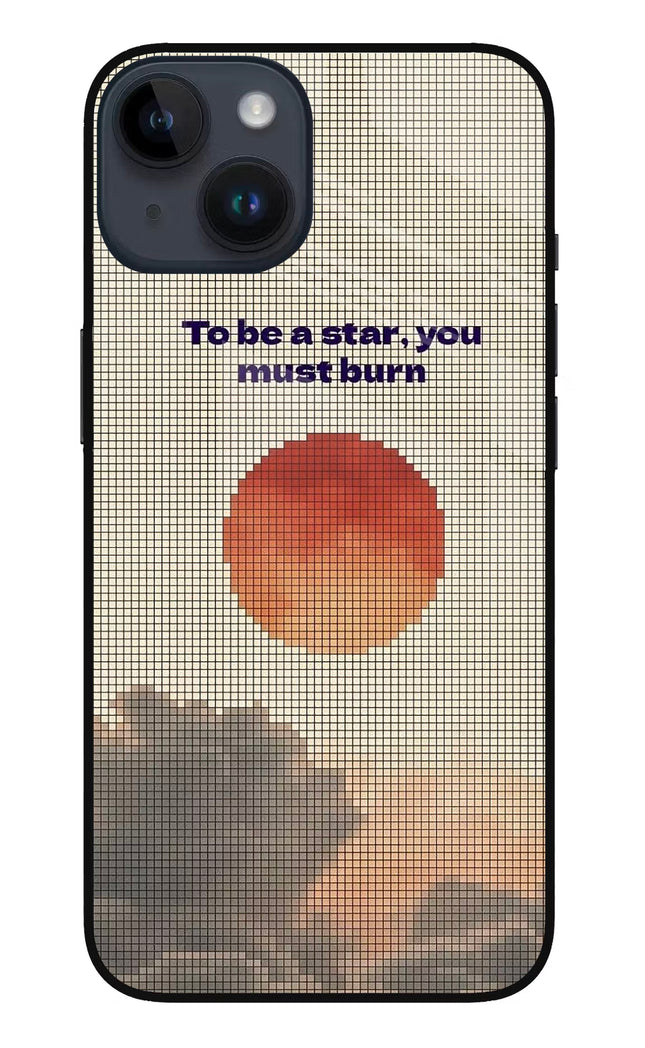 Pixel Sun iPhone 14 Glass Case