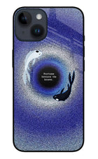 Dark Koi iPhone 14 Glass Case
