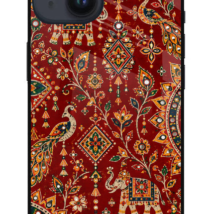 Laal Riwaaz iPhone 14 Glass Case