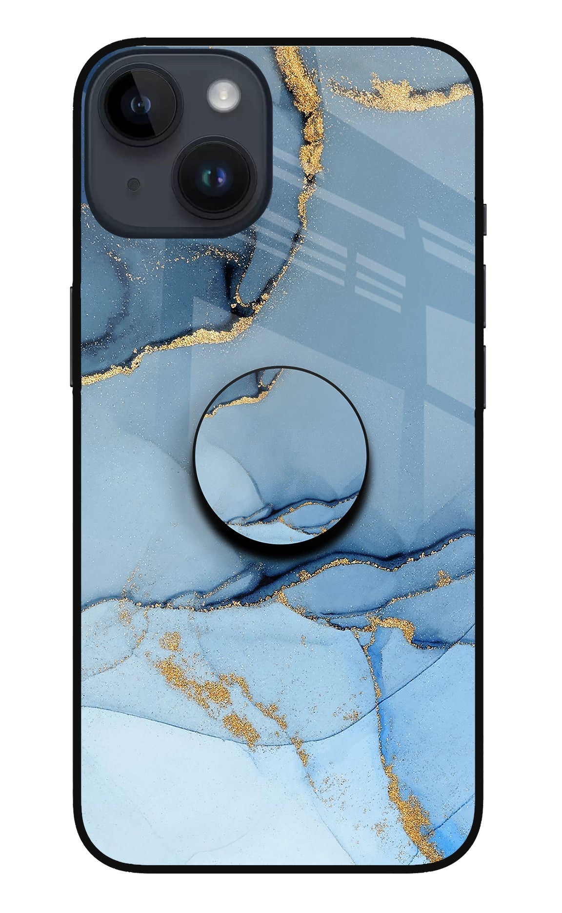 Blue Marble iPhone 14 Glass Case