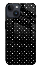 White Dots iPhone 14 Pop Case by Casekaro