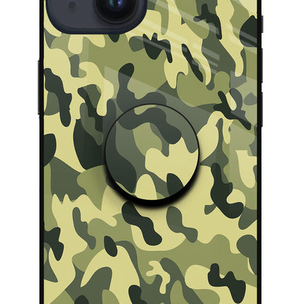 Camouflage iPhone 14 Pop Case by Casekaro
