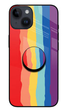 Rainbow iPhone 14 Pop Case by Casekaro