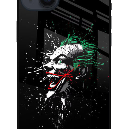 Joker iPhone 14 Plus Glass Case Back Cover by Casekaro