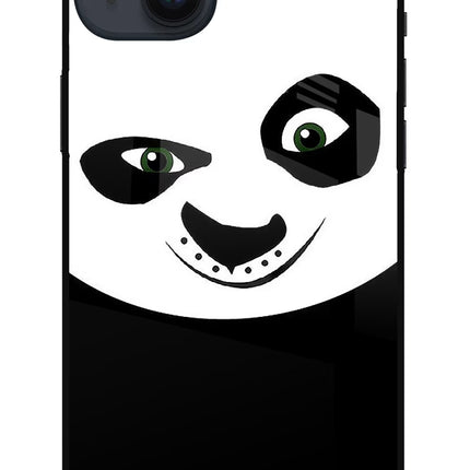Panda iPhone 14 Plus Glass Case Back Cover by Casekaro