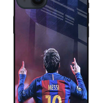 Messi iPhone 14 Plus Glass Case Back Cover by Casekaro