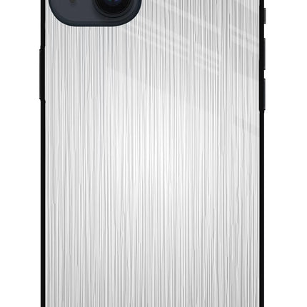 Wooden Grey Texture iPhone 14 Plus Glass Case Back Cover by Casekaro