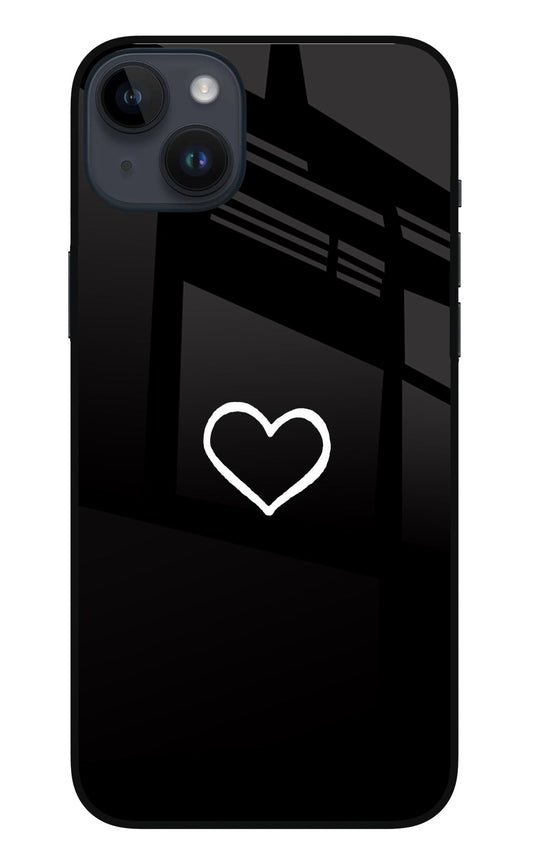 Heart iPhone 14 Plus Glass Case