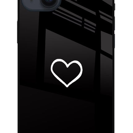 Heart iPhone 14 Plus Glass Case Back Cover by Casekaro