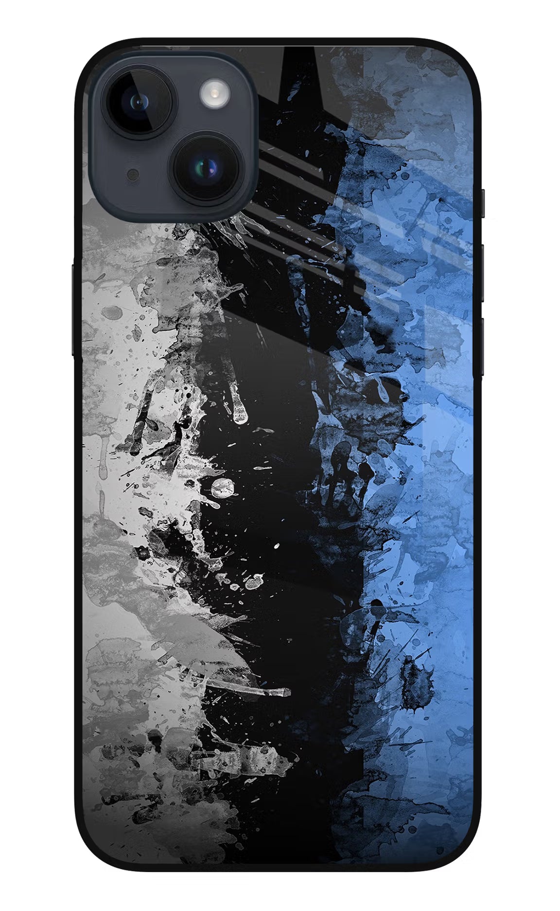 Artistic Design iPhone 14 Plus Glass Case Back Cover by Casekaro