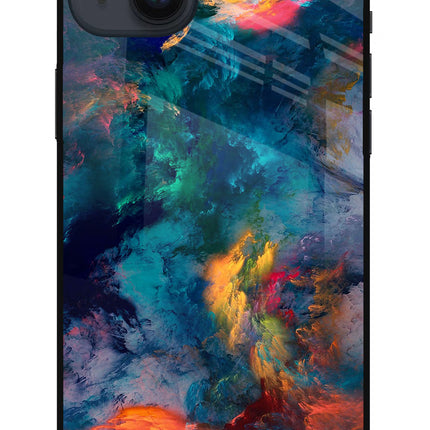 Artwork Paint iPhone 14 Plus Glass Case Back Cover by Casekaro