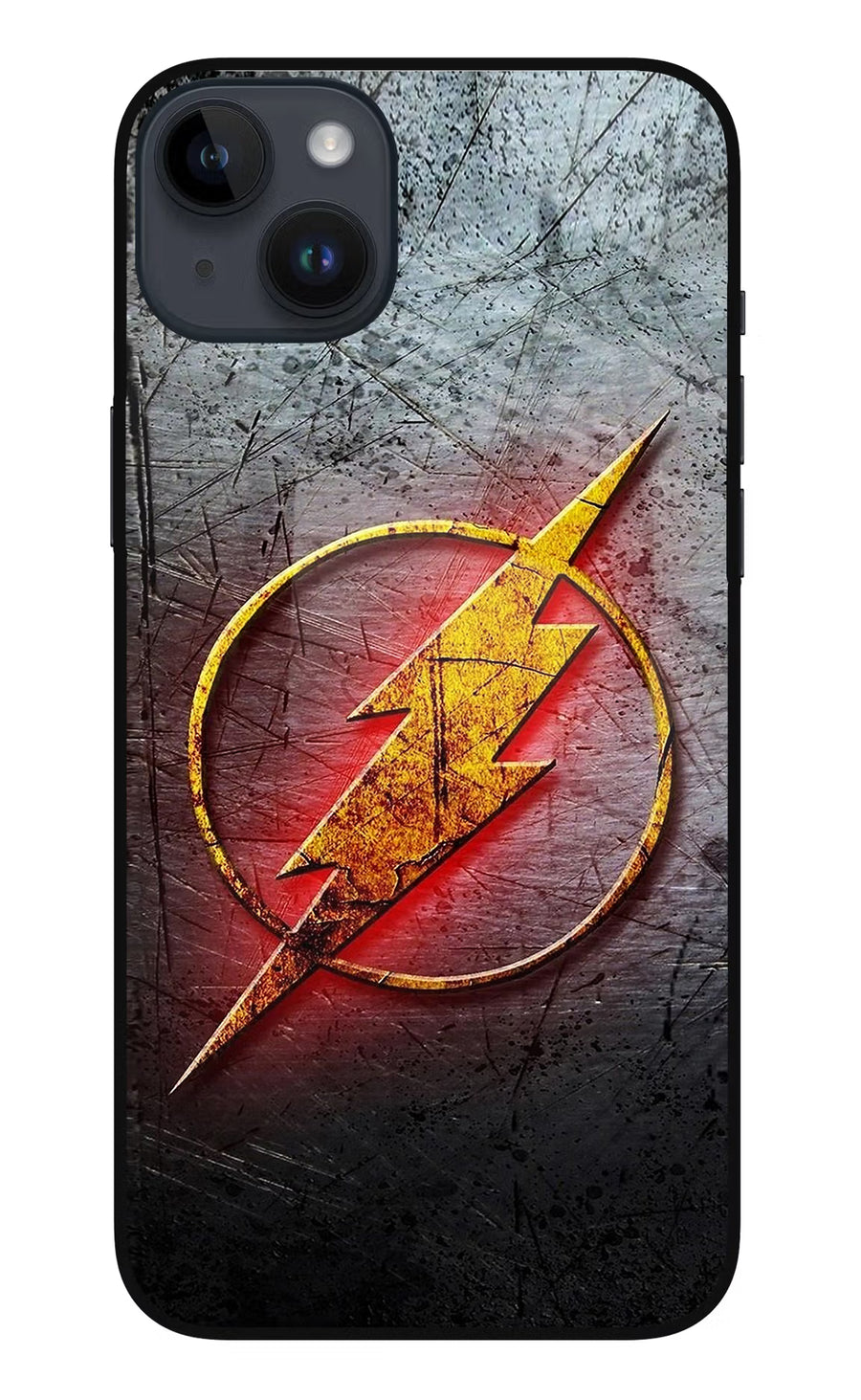 Flash iPhone 14 Plus Back Cover, Metal case