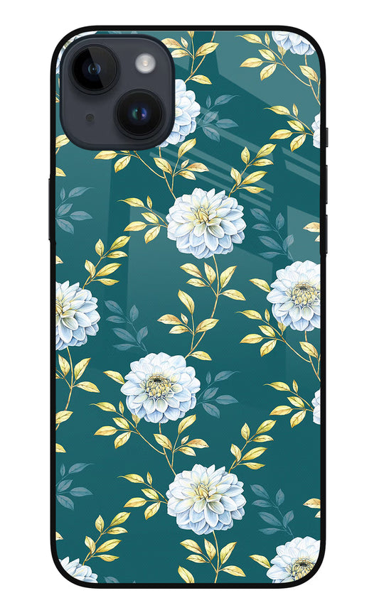 Flowers iPhone 14 Plus Glass Case