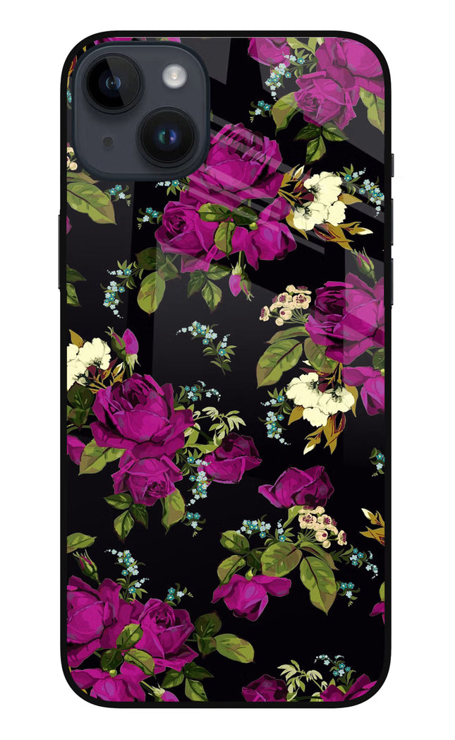 Flowers iPhone 14 Plus Glass Case