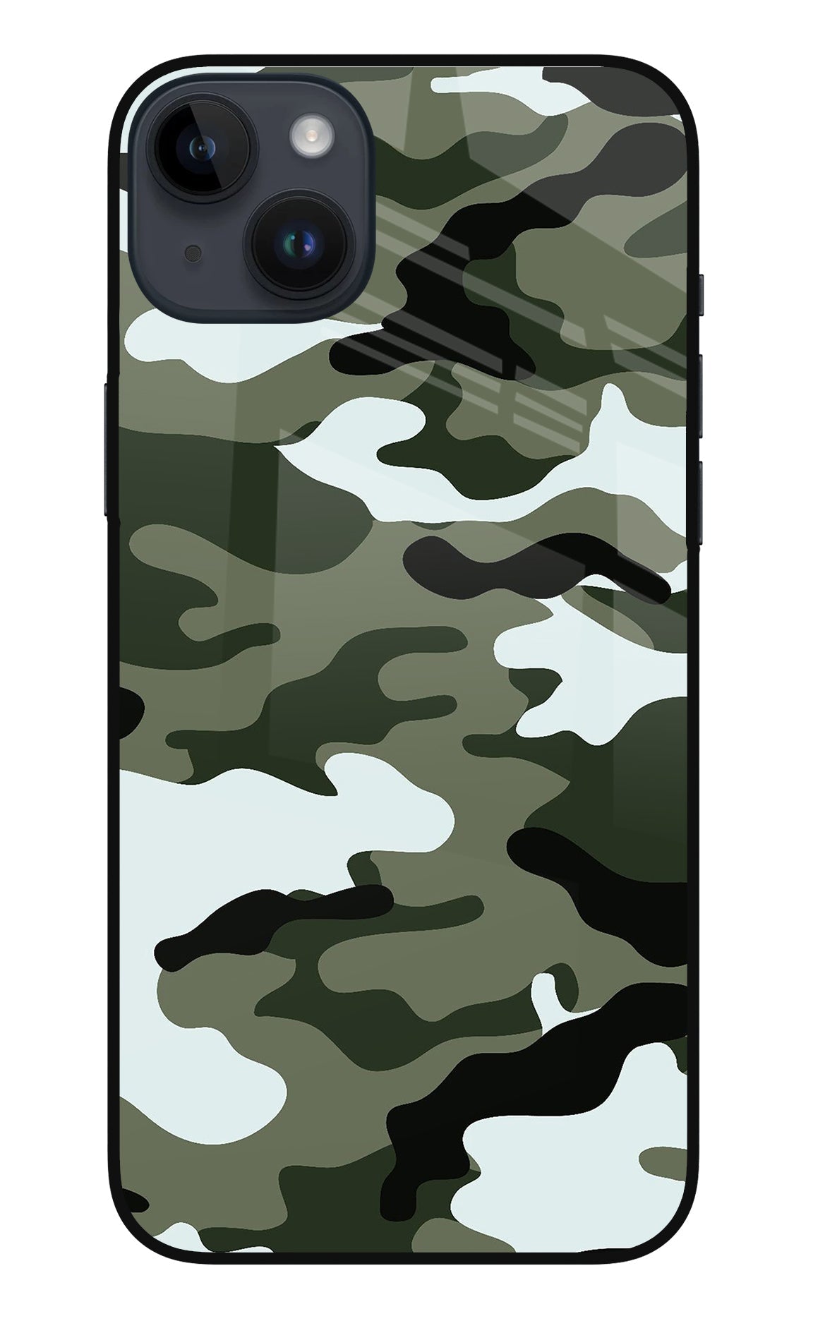 Camouflage iPhone 14 Plus Back Cover