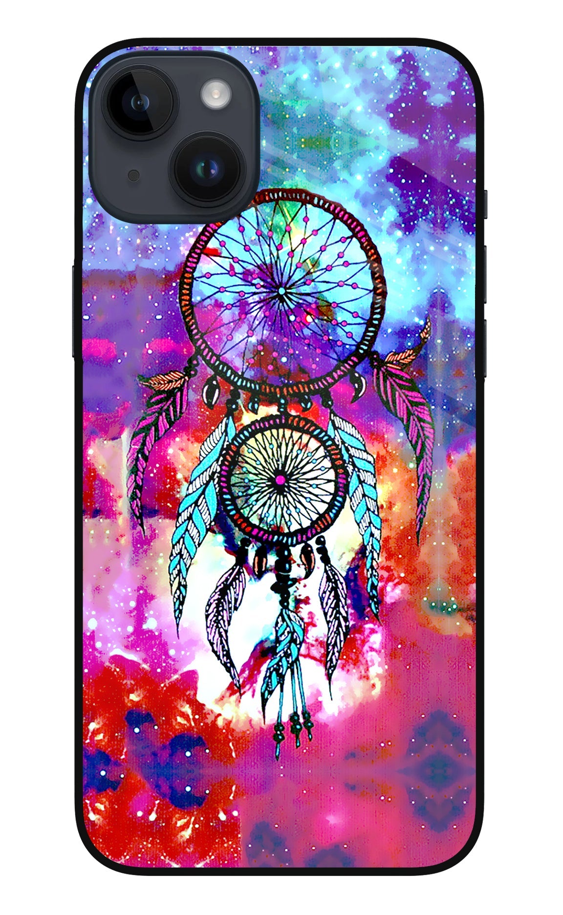 Dream Catcher Abstract iPhone 14 Plus Glass Case