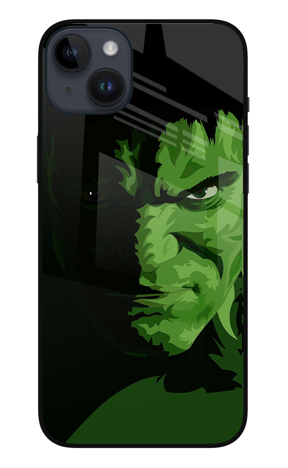 HULK iPhone 14 Plus Glass Case Back Cover by Casekaro