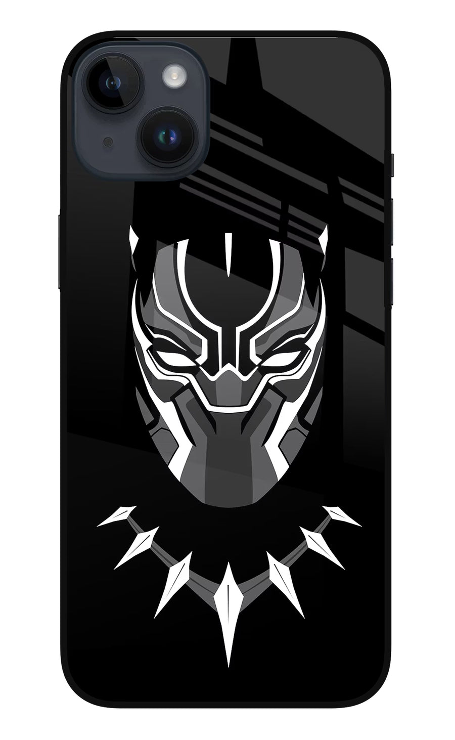 Black Panther iPhone 14 Plus Back Cover, Metal case