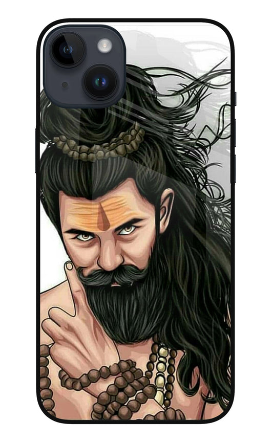 Mahadev iPhone 14 Plus Glass Case