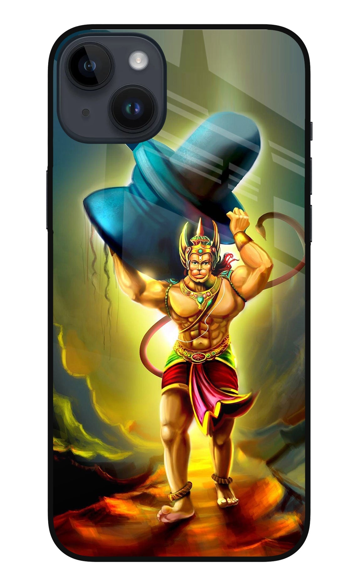 Lord Hanuman iPhone 14 Plus Back Cover